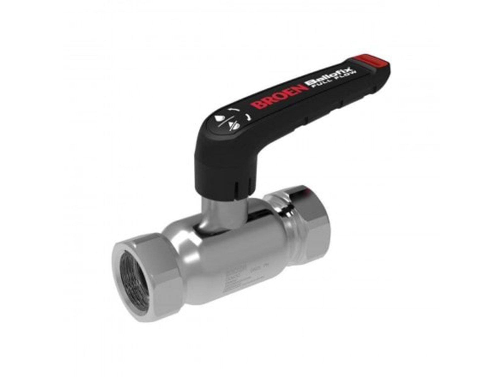 Broen ballofix® full flow ball valve stainless female/female Broen ballofix® full flow ball valve stainless female/female